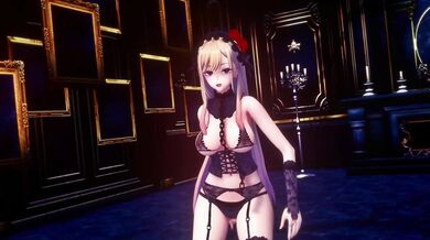 "I'm Marin from Hentai BBC video, I was caught in a corner with my big boobs."