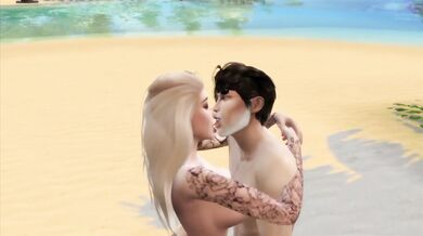 "Sand and Sunset: Dylan’s Anal Fuck on Sulani Beach"