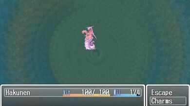 "Tempting Trio Terrors: Akaname's Assault!"