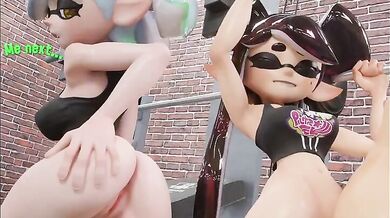 Rewritten as: "Uncovering the Squid Sisters' Fitness Secrets: A Day in the Life of Sea Creatures"