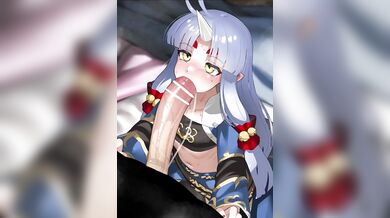 'Sexy Succubus Seductively Strokes Sensual Cock to Satisfying Orgasmic Climax'