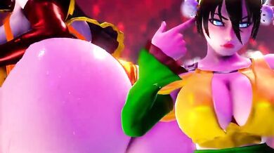 "The Ultimate Hentai Workout with Azula and Her Personal Trainer"