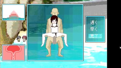 "Pixels in Paradise: A Beach Adventure Game"