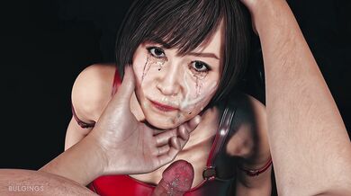 'Rebellious Reiko Kusumoto, Stuffing Her Bulging Senpai Dress'