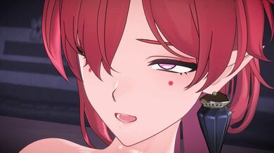 'Busty Maid RedRain SFMin the Rainforest'