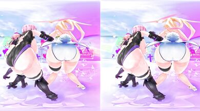 The report on butt shaking in Virtual Reality is here! Watch as the characters from Fate Grand Order do their thing, all in glorious VR format.
