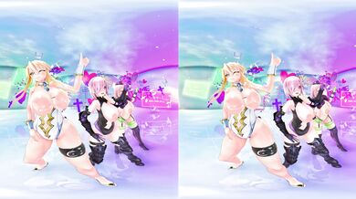 The report on butt shaking in Virtual Reality is here! Watch as the characters from Fate Grand Order do their thing, all in glorious VR format.