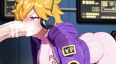 'Mizumisuni's cyborg anal bombshell sucking on your synthetic dick!! (kt13edit) (Llilith)'