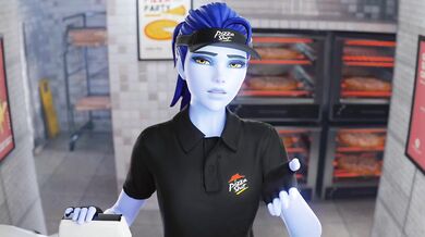 "Tempting Tales of Office Sexcapades: Mercy, X and Widowmaker's Fuckable Jobs!"
