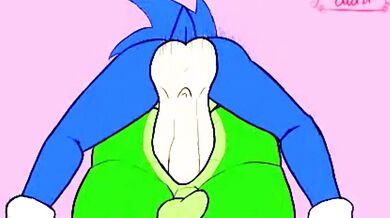 "Unleashing the Hedgehog: Sonic's Bad Touch Bareback PMV"