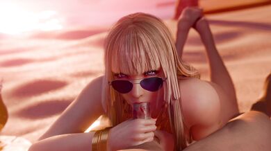 'Lili on the Beach - [White] - Lewdgazer - [No WM]'