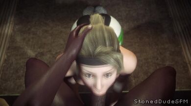 'Sonya's Blackened Blade Worship: Sensual Sucking and Pounding on Her Knees by Stonedudesfm'