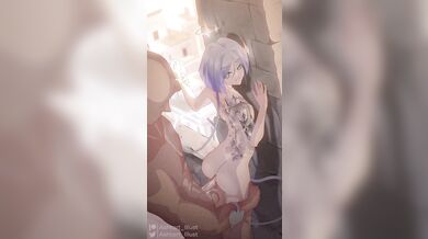 Watch Ashtart take you on a tour of her luxurious sky-castle in this full release hentai video.