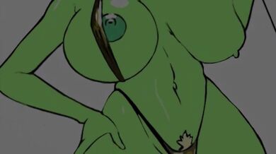 'Tragaperras en un tren de carga con conductor y una chica se excitan mutuamente con su jefe'