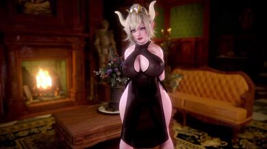 'Bouncing Boob Bows, The Bowsette Way!'