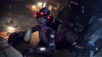 'Widowmaker and D.Va's Overwatch XXX Parody'