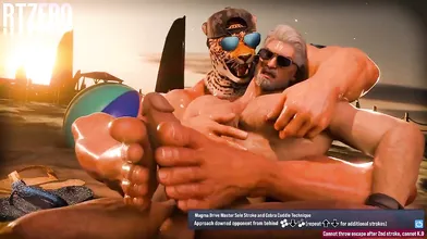 Rewritten as: "King's Sensual Foot Job"
