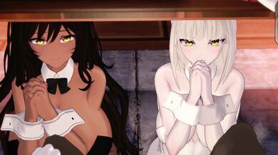 'Mom and Dad are away so my bunny sister, Nikki Vanity, decided to use me as her personal plaything!'