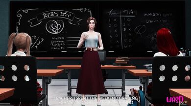 Transcending the Classroom, Miss Seductress Takes Advantage of Her Naughty Student