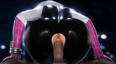 'Gwen Anal Miles (Suit) Ride'