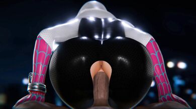 'Gwen Anal Miles (Suit) Ride'