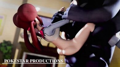 Rosa Gets Roughly Fucked by Machamp in an Amateur Throwaway Video.