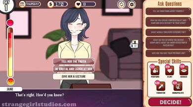 'JANE, THE ADORABLY HR-FRIENDLY CANDIDATE'