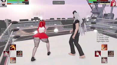 'Ellie gets fucked by Mauler in her first match'