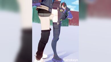 "Mature Asian Beauty Zhu Yuan gets pounded by a horny, young stud."