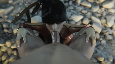 "Eve's Cave Craving: Bleached T-Don't Touch!"