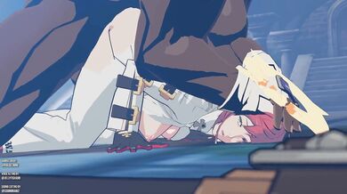 'Jack o' Valentine Face Down in the Reddish-Pink Bed Sheets'