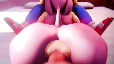 'Busty Blonde In A Cheerleader Outfit Gets Fucked By Two Football Players During Practice '