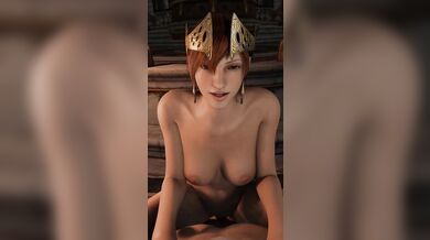 "Busty Milf Takes a Ride on the Lazy Procrastinator's Hard Cock - Kyrie Cowgirl POV Hentai Porn Video"