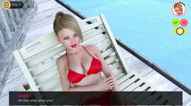 'Sailing the High Seas of Lust! A Dad and Daughter Love Affair, Chapter 8: Lewd Encounters on the Beachfront.'