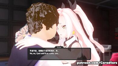 Watch Nicole get fucked by a giant worm in her job as a worm raiser!