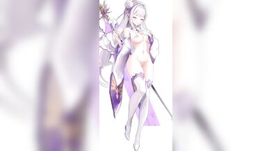 'Emilia's Naked Mistress Nikke (Lusty Desire)'