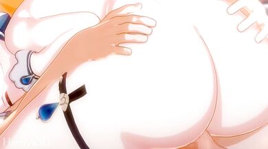 "[Haruya3d] Aether and Furina Cowgirl" is a hentai porn video featuring two sexy cosplayers, Aether and Furina, in a passionate cowgirl scene.