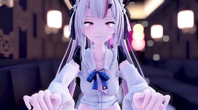 The tale of the two sisters, Nakiri and Ayame, comes to life as they engage in a passionate sexual encounter.