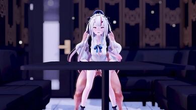 The tale of the two sisters, Nakiri and Ayame, comes to life as they engage in a passionate sexual encounter.