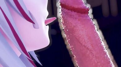 The tale of the two sisters, Nakiri and Ayame, comes to life as they engage in a passionate sexual encounter.