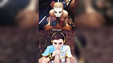 'Chun-Li vs Harley Quinn: The Ultimate Battle of the Fighters (The Wheel)'