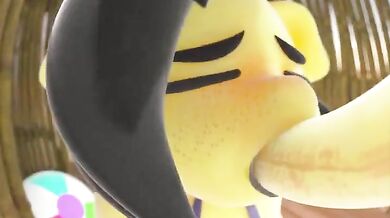 "Our vacation JUST started and Itzspecky is ALREADY having fun! 0w0"