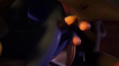 The ultimate fantasy of the two speedsters comes true in "Shadow x Sonic: The Hidden Erection"