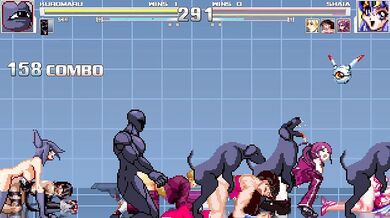 'The Voracious Black-haired Demoness and the Forbidden Fruit Feast'