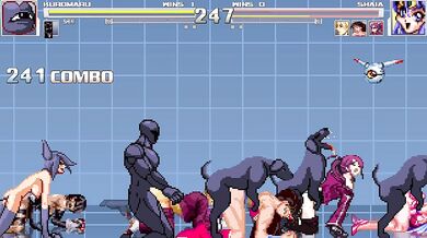 'The Voracious Black-haired Demoness and the Forbidden Fruit Feast'