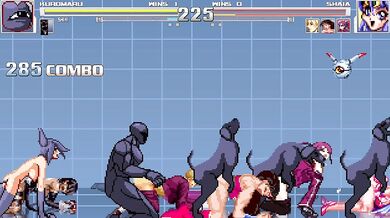 'The Voracious Black-haired Demoness and the Forbidden Fruit Feast'