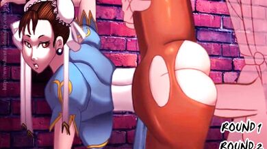 Hentai Porn - Chun Li and Street Fighter in the Wild!