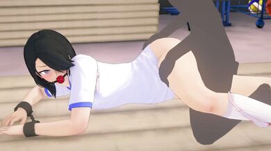 "Japanese High School Girlfriend 2-way Video Chat with Nipple Cream!"