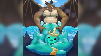 'Mermaids on Land - Poseidon's First Taste of Dragon Cock'