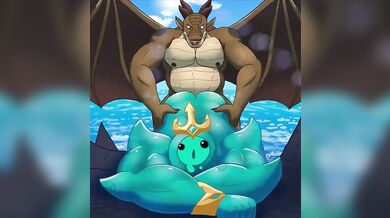 'Mermaids on Land - Poseidon's First Taste of Dragon Cock'